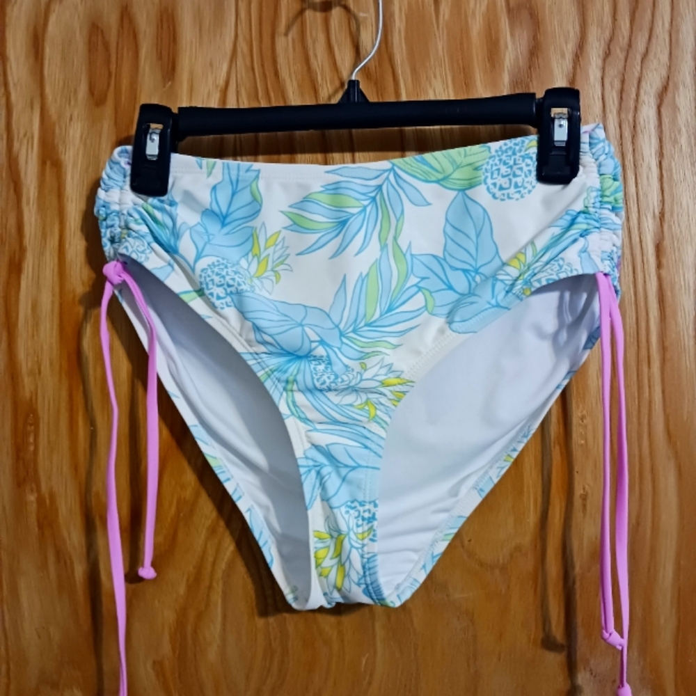 Stella Parker Multicolor Tropical Woman's Swim Suit Bottom - NWT